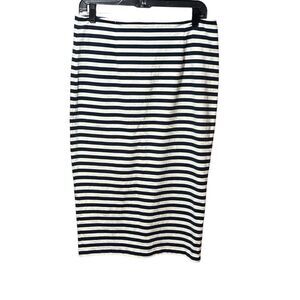J. Crew Striped Pencil Skirt